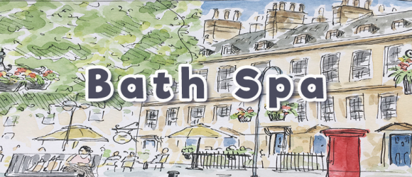 Bath Spa sketch