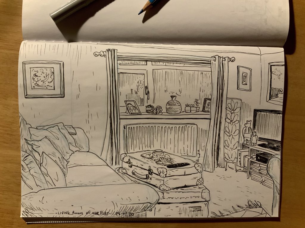 Living room doodling